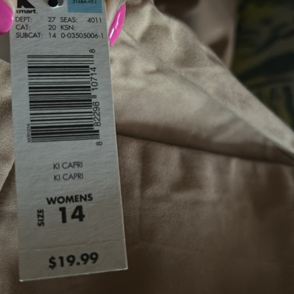 Attention modern fit khaki capris - Picture 11 of 12